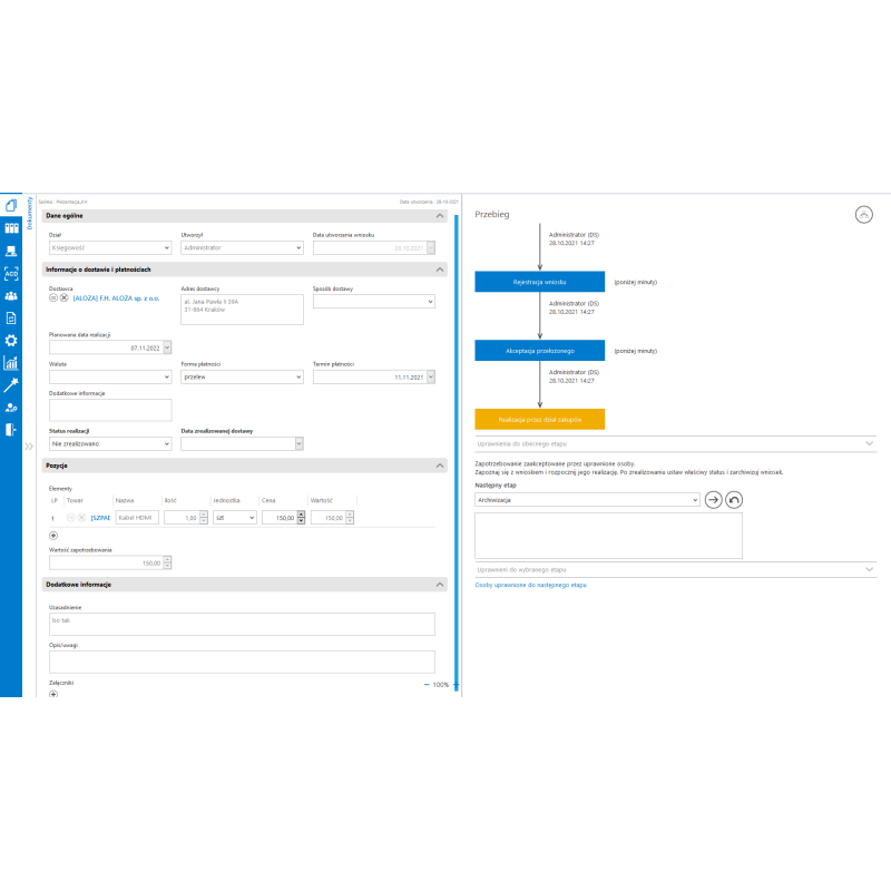 Comarch BPM Premium (DMS Premium) w Chmurze Enterprise