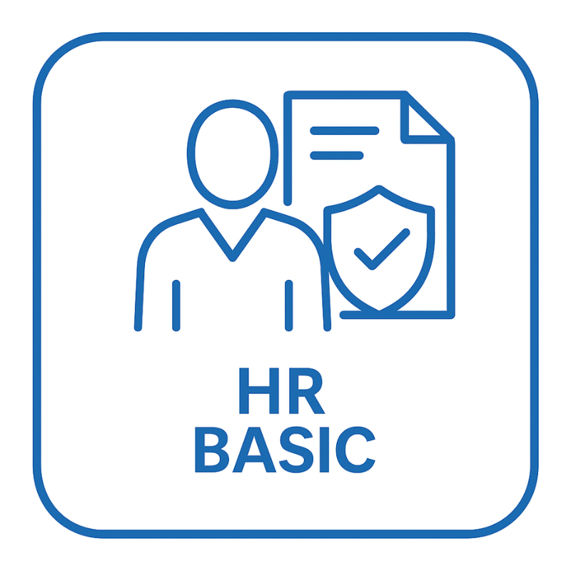 HR Basic do 20 pracowników dla Firm Licencja Stacjonarna Opłata Miesięczna