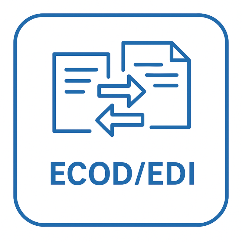 Import/eksport ECOD/EDI dla Firm Licencja Stacjonarna Opłata Roczna