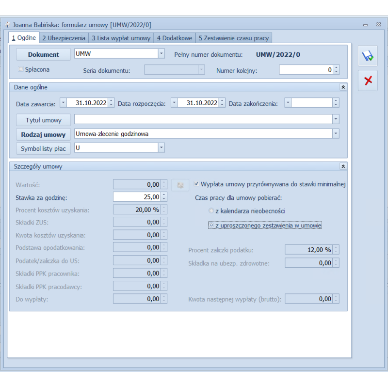 Płace i Kadry Plus dla Firm w Chmurze Standard