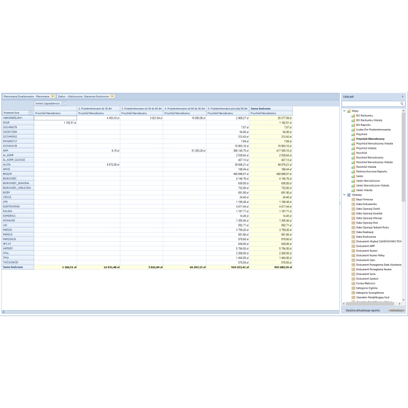 Analizy Business Intelligence dla Firm w Chmurze Standard