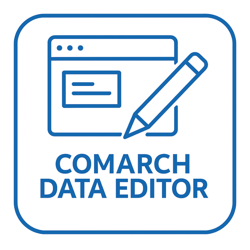 Comarch Data Editor – dodatkowy użytkownik dla Podmiotów Powiązanych Licencja Stacjonarna Opłata Roczna