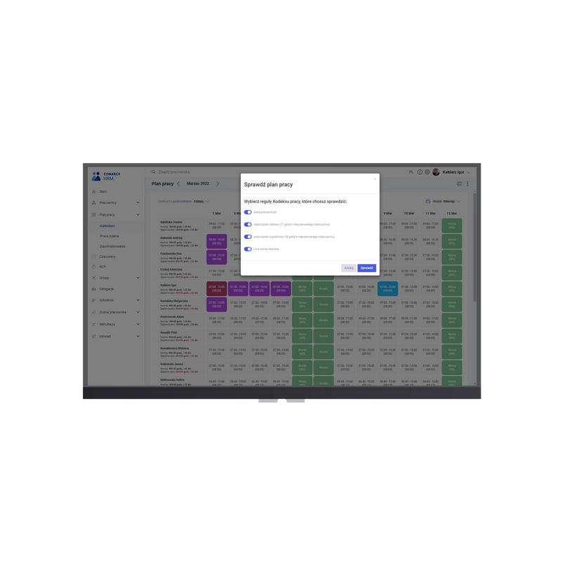 Comarch HRM Pakiet startowy + Rozwój pracownika w Chmurze Standard