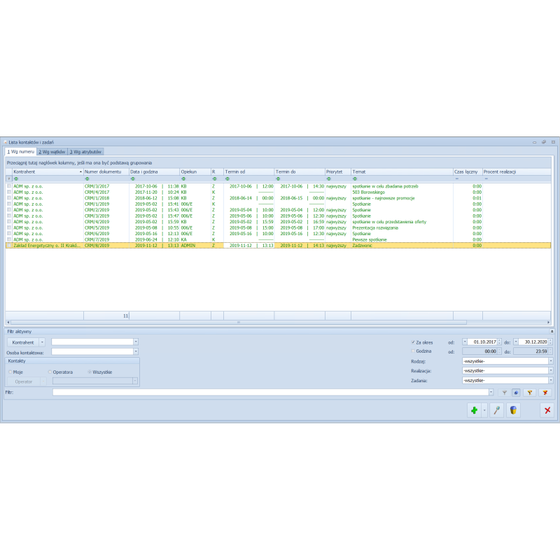 CRM Plus dla Biur Rachunkowych w Chmurze Standard