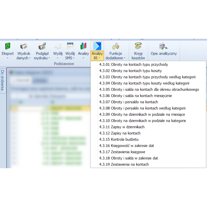 Analizy Business Intelligence dla Biur Rachunkowych w Chmurze Standard