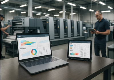 ERP dla drukarni– jak uporządkować zasoby i usprawnić codzienną pracę?
